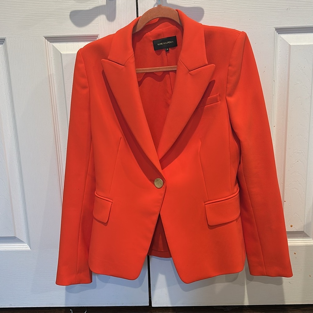 Kobi Halperin Orange Blazer